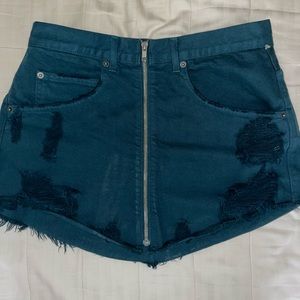 CARMAR denim skirt